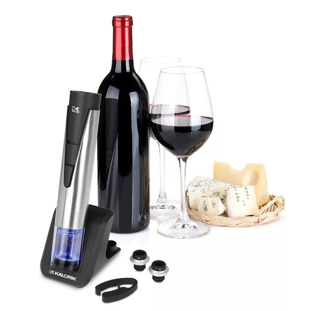 Kalorik 2-in-1 Wine Bottler Opener & Preserver